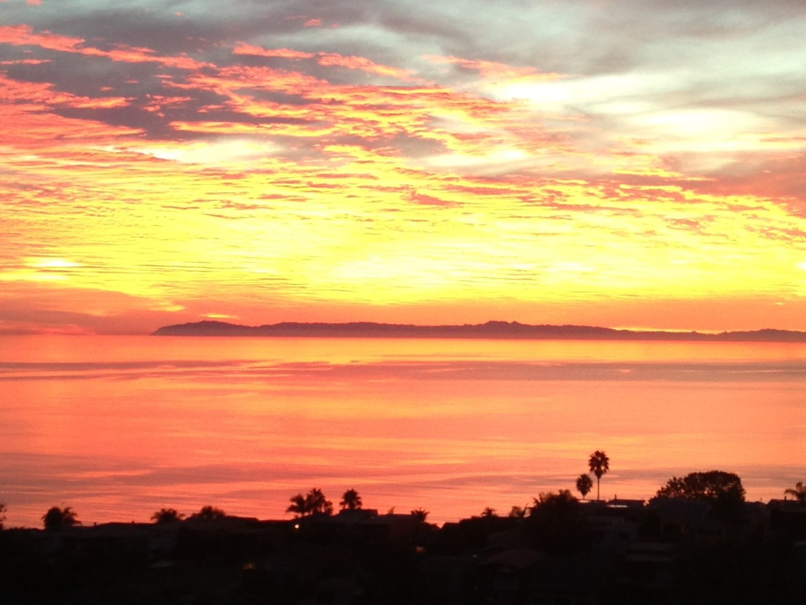 laguna beach sunset
